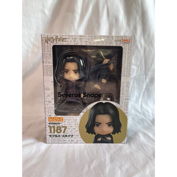 Open Box GoodSmile Company Nendoroid Harry Potter Severus Snape #1187 Figure